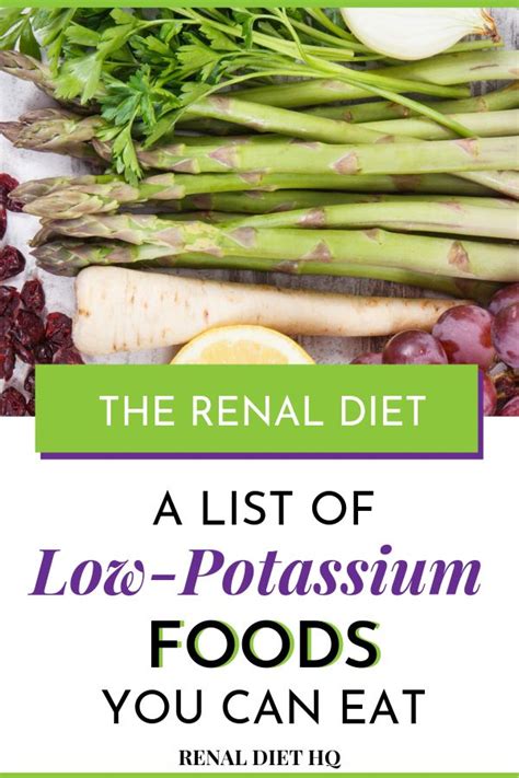 Diabetic diet (american heart association). A Low Potassium Menu For When Levels Are High | Renal Diet HQ in 2020 | Potassium foods, Kidney ...
