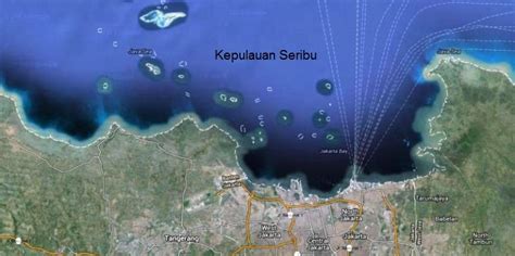 Letak Lokasi Pulau Seribu Dimana Kepulauan Seribu
