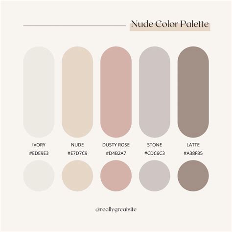 Nude Color Palette Instagram Post Templates By Canva Nude Color