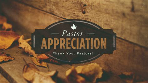 Pastor Appreciation Sunday First Baptist Church Of Glen Este