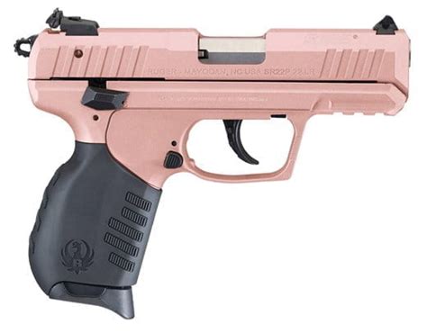 Ruger Sr22 Pistol 22lr Rose Gold Pink 35 In 10rd 3647