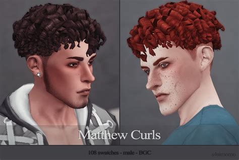 Matthew Curls In 2021 Sims 4 Cc Hair Sims 4 Cc Sims 4 Custom Content