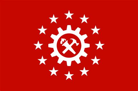Flag Of Syndicalist European Union Rleftistvexillology