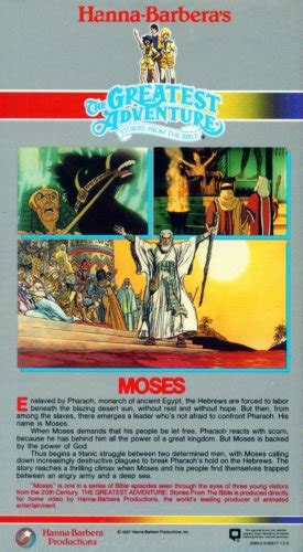 Hanna Barberas The Greatest Adventure Stories From The Bible Moses