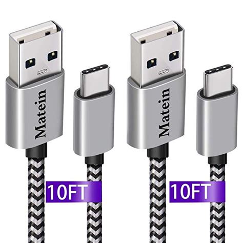 Usb C Charger Cable10ft 2pack For Samsung Galaxy S9 Plus Note 10