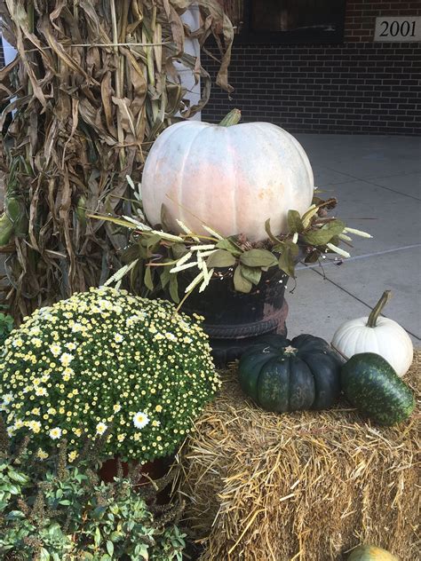 30 Decorating With White Pumpkins