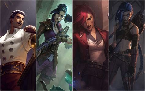 Arcane Act I What We Know About The League Of Legends Champions And