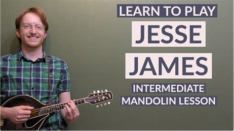 Jesse James Intermediate Bluegrass Mandolin Lesson With Tab Youtube