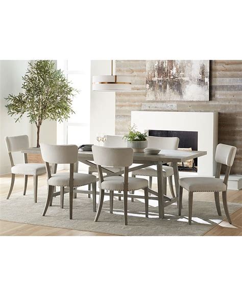 Bernhardt Albion 7 Pc Dining Set Table And 6 Side Chairs And Reviews