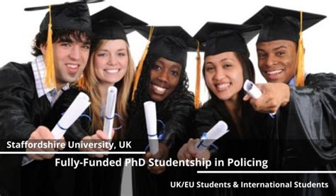 Fully Funded Phd Studentship In Policing For Uk And International