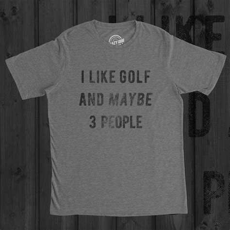 Golfing T Shirt Men Funny Joke Golf Shirt Dad Golfer Humor Etsy