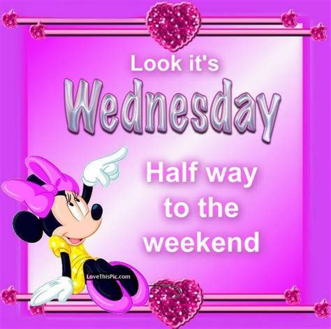 Look Its Wednesday Half Way To The Weekend Good Morning Wednesday