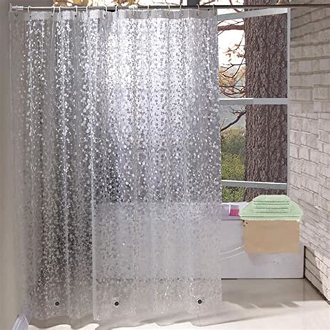 Amazonca 84 Inch Long Shower Curtain