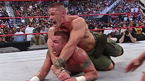 John Cena Vs Randy Orton Vs Edge Vs Shawn Michaels Backlash Fatal Way Match Wwe