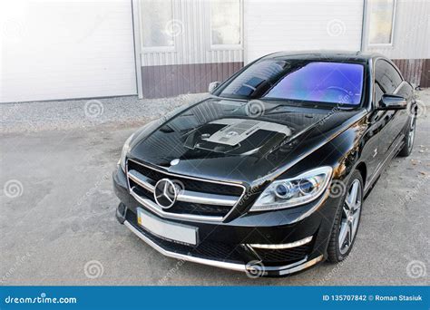 October Kiev Ukraine Mercedes Engine Mercedes Benz Cl Amg V Bi Turbo