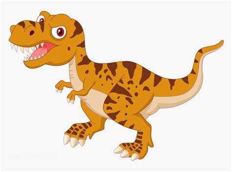 Cute T Rex Dinosaur Cartoon Clipart Vector FriendlyStock Clip Art