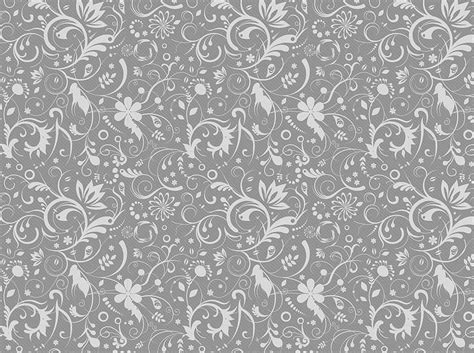 Gray Floral Pattern Ai Vector Uidownload