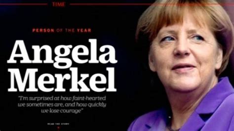 Time Kürt Kanzlerin Angela Merkel Zur Person Des Jahres Die Welt