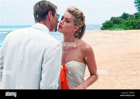 THE RUM DIARY FilmDistrict GK Films Production With Amber Heard And Aaron Eckhart Photo