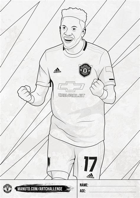 Free Manchester United Coloring Pages Pdf