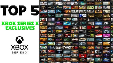 Top 5 Xbox Series X Exclusive Games Trailers Mmc Reviews Youtube