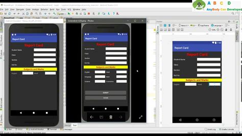 Linear Layout With Horizontal And Vertical Orientation In The Android