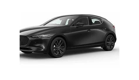 mazda 3 hatchback black