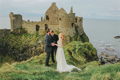 Elopement Inspiration At An Irish Castle Green Wedding Shoes