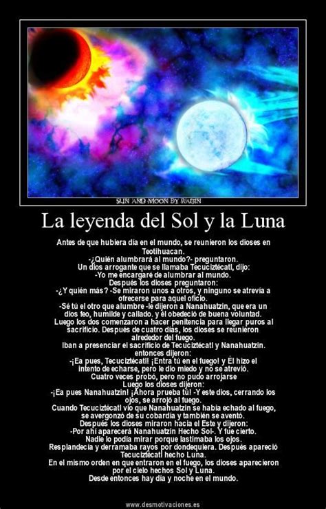 Leyenda Del Sol Y La Luna Leyendas Tradiciones Y Mitos Sol Luna