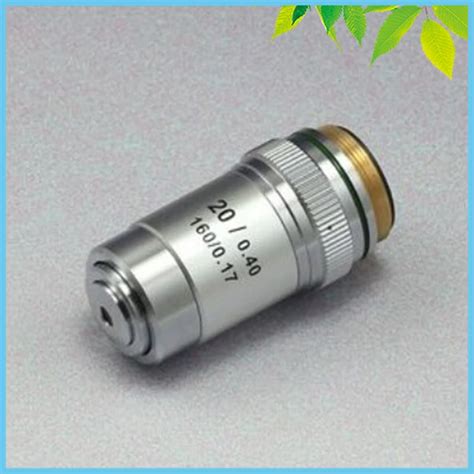 Conjugate Distance 195 Universal Metal 20x Achromatic Objective Lens