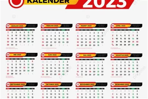 Kalender 2023 Lengkap Dengan Tanggal Penting Dan Pasaran Jawa Flores