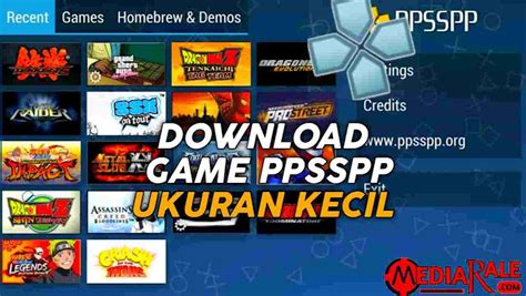 game ppsspp android ukuran kecil