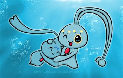 Manaphy And Phione By Lowlaury On Deviantart