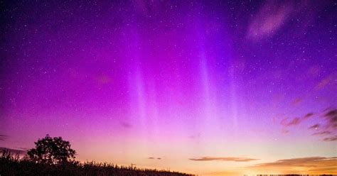 Stunning Footage Shows Northern Lights Making Rare Appearance In The