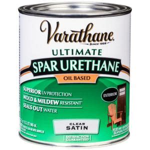 Nevertheless, this spar varnish does not dry up instantly as advertised. Varathane 1-qt.Clear Satin 275 VOC Oil-Based Exterior Spar ...
