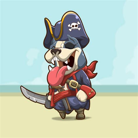 Artstation Pirate Dog