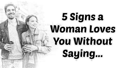 Signs A Woman Loves You Without Saying Psychological Facts About