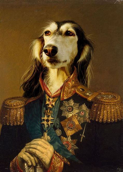 Le Vieux Soldat Dog Portraits Dog Art Dog Paintings