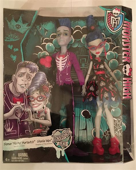 Monster High Sloman Slo Mo Mortavitch And Ghoulia Yelps Walmart