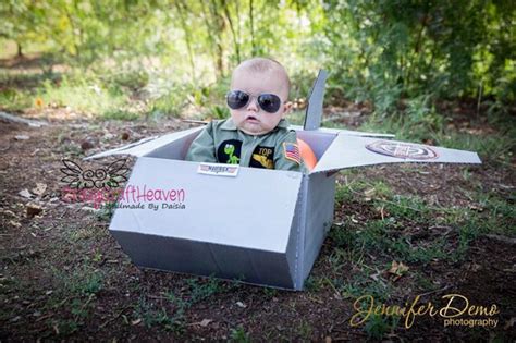 Maverick Costume Baby Top Gun Costume Baby Flight Suit