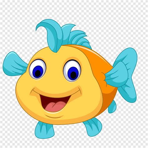 Cartoon Fish Illustration Cute Cartoon Fish Cartoon Character Food