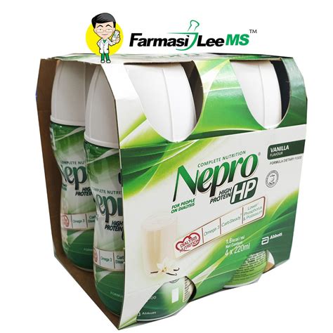 Nepro Vanilla High Protein 220ml X 4 Exp 07 2020 Shopee Malaysia