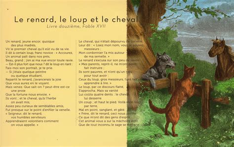 Le Renard Le Loup Et Le Cheval Jean De La Fontaine