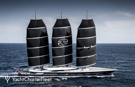 Black Pearl Yacht Photos 105m Luxury Sail Yacht For Charter