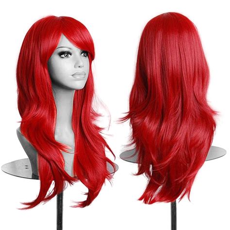 Women Long Hair Wig Curly Wavy Synthetic Anime Cosplay Party Sexy Full Wigs Cm Ebay
