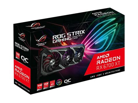 Asus Rog Strix Radeon Rx Xt Oc Edition Gaming Graphics Card Amd