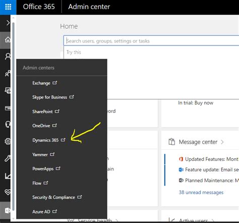 In The D365 Admin Area Select The Instance You Want To Enable The