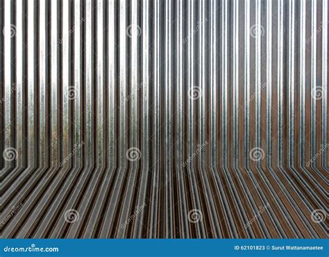 Corrugated Metal Texture Surface Or Galvanize Steel Stock Image Image