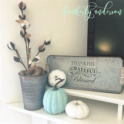 Decorate your outdoor party with fairy lights lantern: Farmhouse. Rustic. Fall. Mason jars. Cotton stalks. Galvanized metal. Pop of aqua. White ...