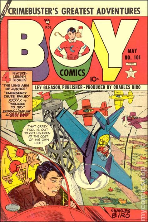 Boy Comics 1942 Comic Books